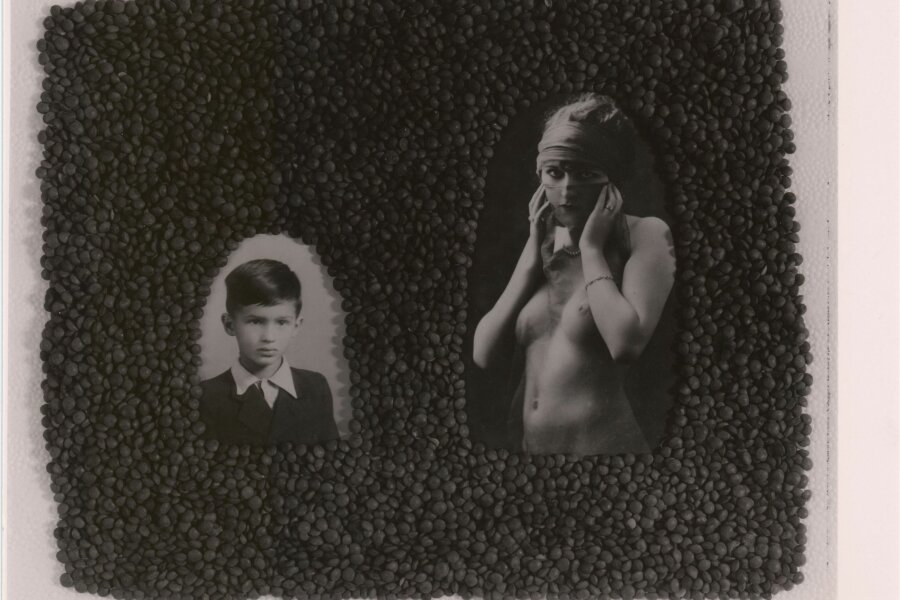 Pavel Baňka, O nostalgii VII., 1993, originální rozměry 93 x 124 cm